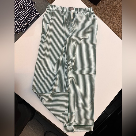 J. Crew Other - J. Crew 2-Pair Bundle PJs Green Stripes/Red Stripes Sz S NWOT